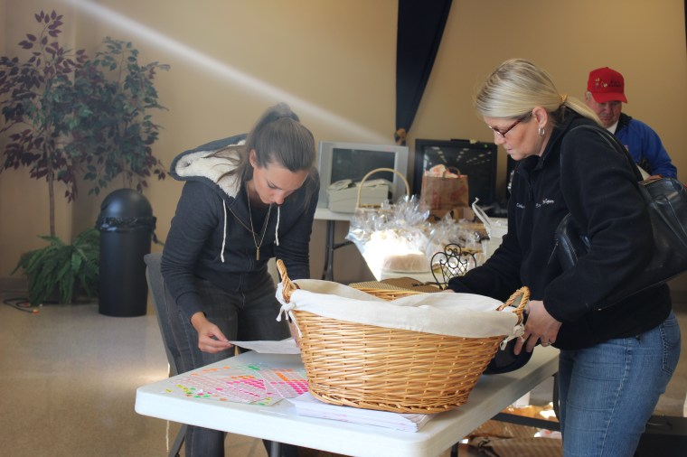 Our sweet friend, Megan Kuhl, ran the pay table on Friday. She did a great job!